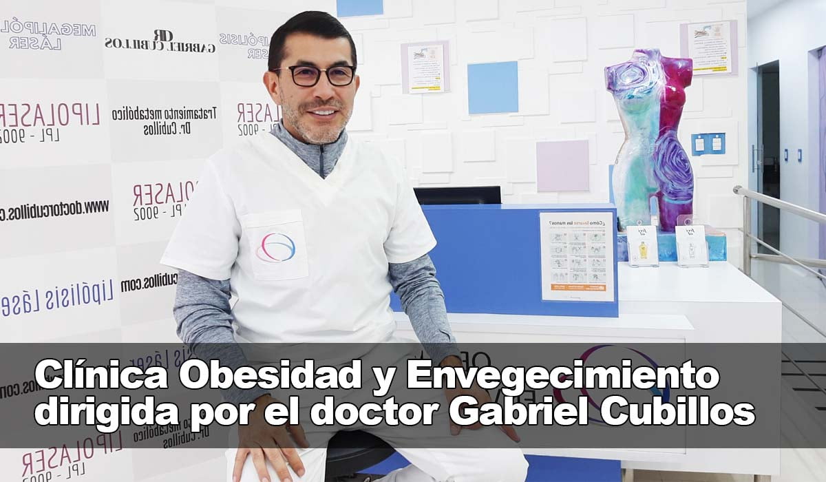 Clínica Obesidad y Envejecimiento dirigida por el doctor Gabriel Cubillos