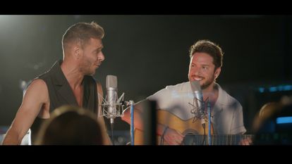 Joaquín y Manuel Carrasco en El novato, emitido en Antena 3